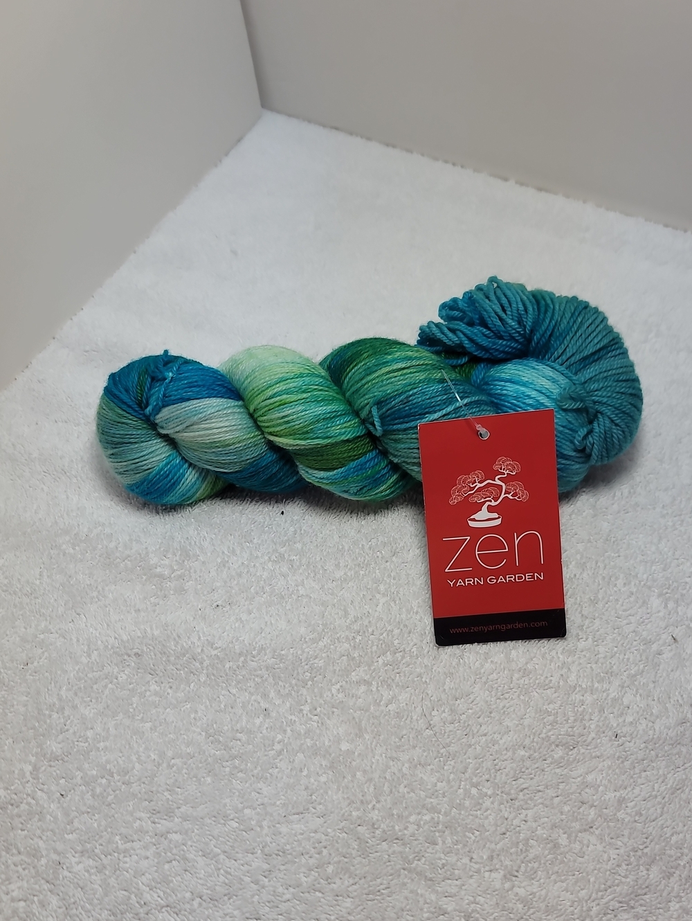 Zen Yarn Garden Superfine Fingering "Seafoam" 1 Skein - NWT